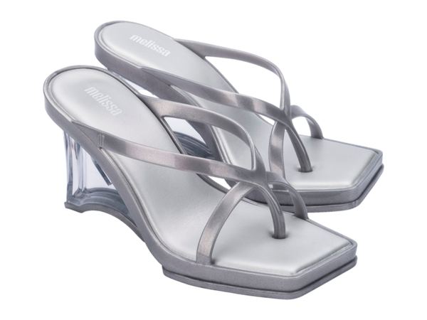 MELISSA GLASS HEEL AD